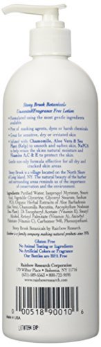 Stony Brook Unscented Body Lotion - 16 oz | Hypoallergenic Daily Moisturizer for Sensitive Skin Avelisse
