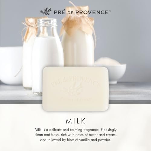 Pre de Provence Artisanal French Soap Bar Enriched with Shea Butter, Milk, 150g - görsel 18