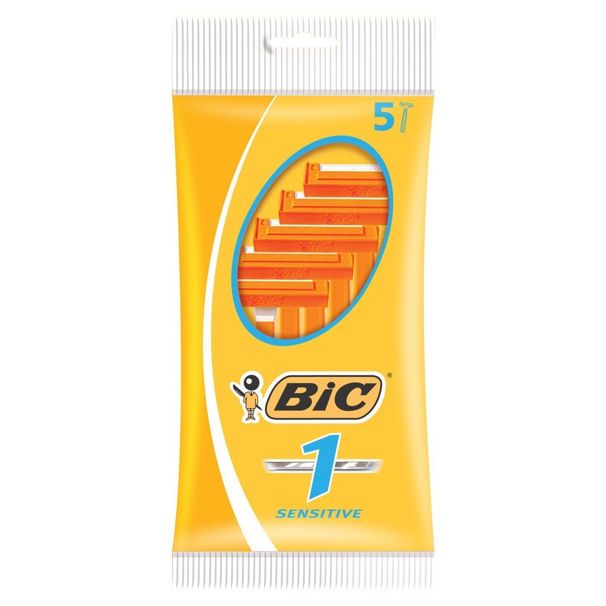 BIC Sensitive Skin Razor Blade Refills, 3-Pack of 5 Cartridges (Total 15 Blades) - görsel 4