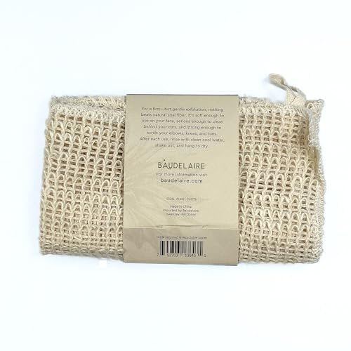 Baudelaire Sisal Exfoliating Wash Cloth – Gentle & Natural Skincare for Radiant Skin - görsel 6
