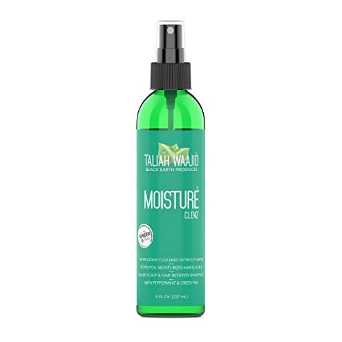 Taliah Waajid Black Earth Products Moisture Clenz, 8 oz - Sulfate-Free Moisturizing Shampoo for Dry Scalp & Hair Growth - görsel 6