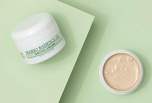 Mario Badescu Drying Cream for Combination & Oily Skin - Clarifying Face Moisturizer with Sulfur & Zinc Oxide, 0.5 oz Avelisse