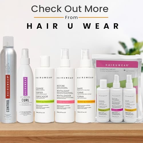 Hair U Wear Cleansing Shampoo – Gentle Wig Shampoo for Synthetic Wigs and Hair Extensions, 8 oz Avelisse
