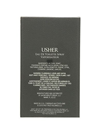 Usher Eau de Toilette Spray for Men, 3.4 oz Avelisse