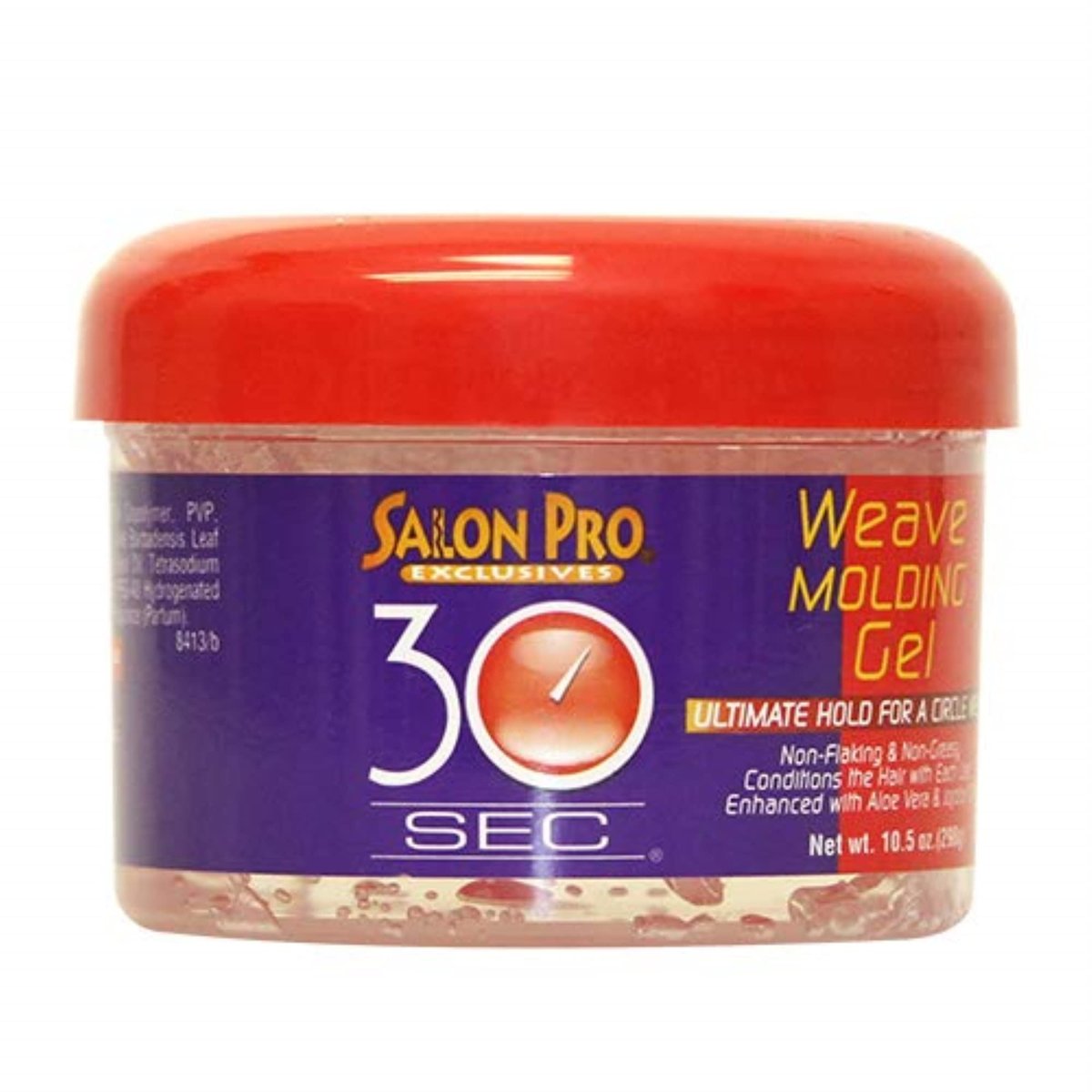 Salon Pro 30 Sec Weave Molding Gel - 10.5 oz - Fast-Drying Styling Gel for Weaves & Natural Hair Avelisse