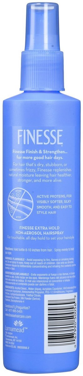 Finesse Finish + Strengthen Extra Hold Non-Aerosol Hair Spray, 8.5 oz - görsel 4