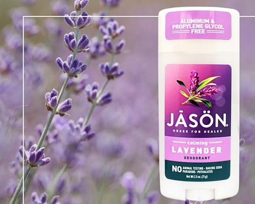 JASON Deodorant Stick Lavender - Natural Deodorant for Women and Men, 2-Pack - görsel 12