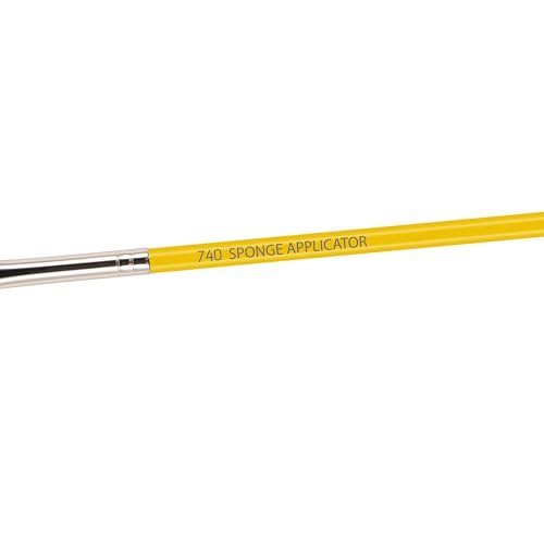 Bdellium Tools Professional Studio Series 740 Sponge Applicator - Soft Rubycell Foam Eyeshadow Brush for Precise Powder Application (Yellow) - görsel 8