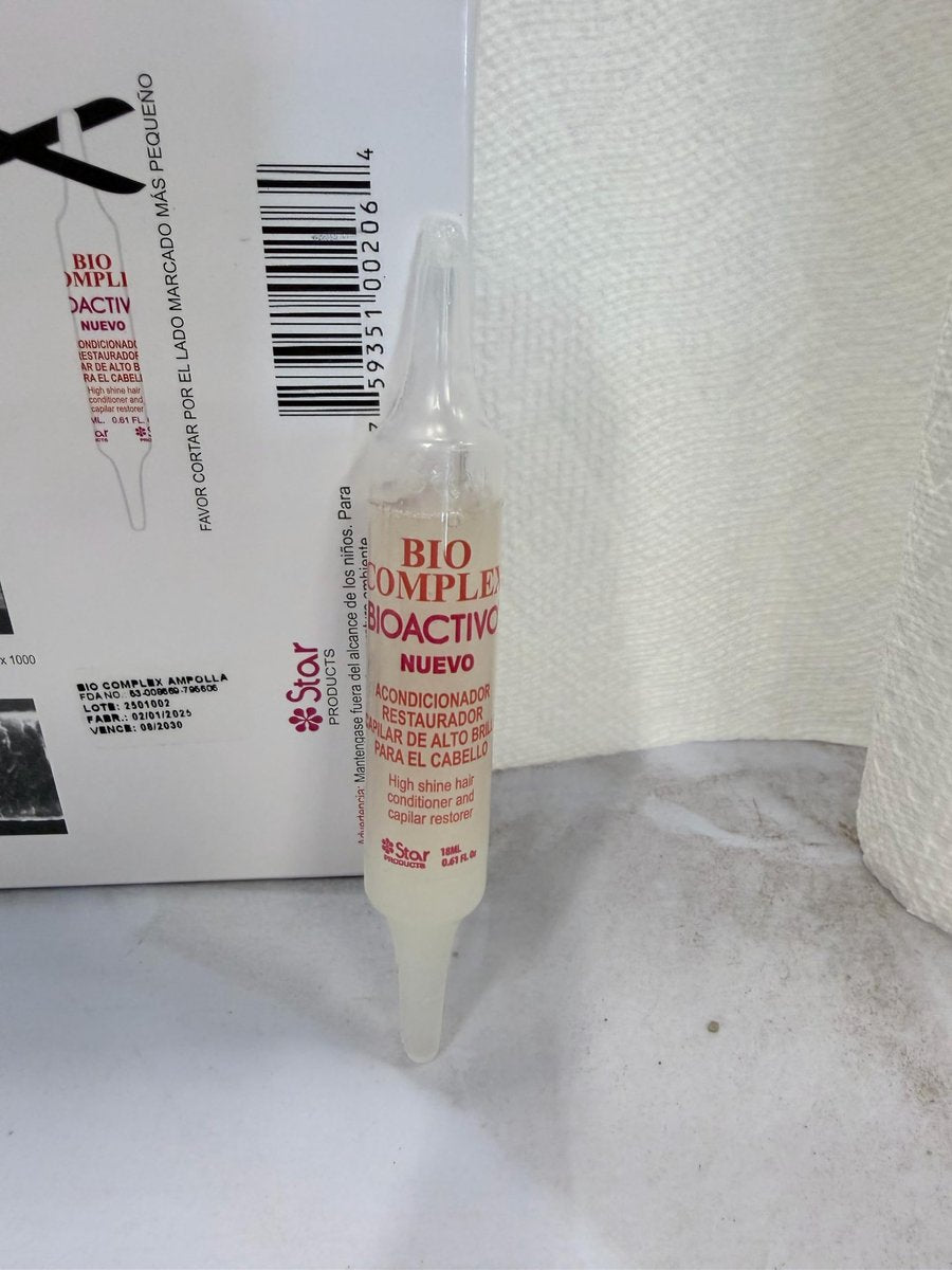 Bio Complex Dominican Hair Product Ampoule .61oz - Intensive Hair Treatment - görsel 14