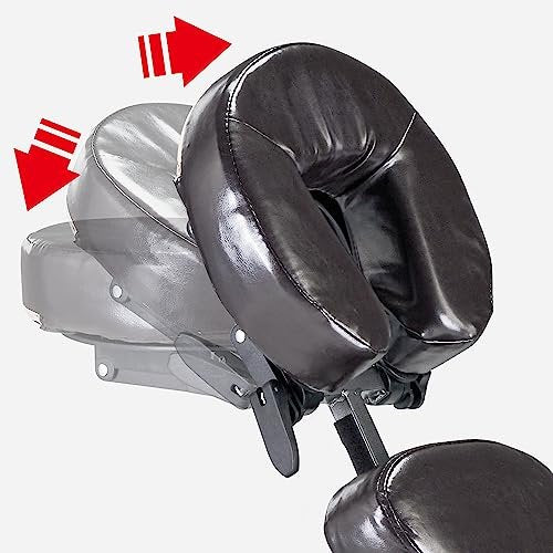 Master Massage Bedford Portable Light Weight Folding Salon Massage Chair with Carrying Case Bag and Height Adjustment (Coffee) - görsel 18