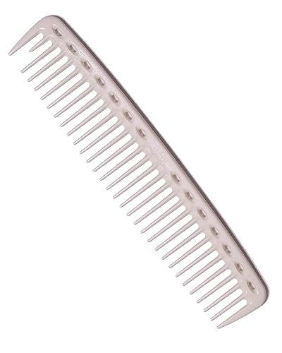 YS Park 402 Cutting Comb – White, Ultem, 7.5 Inch | Professional Hairdressing Comb - görsel 2
