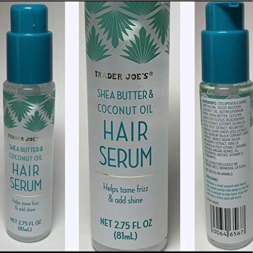 Trader Joe's Shea Butter & Coconut Oil Hair Serum - 2.75 Fl Oz - görsel 3