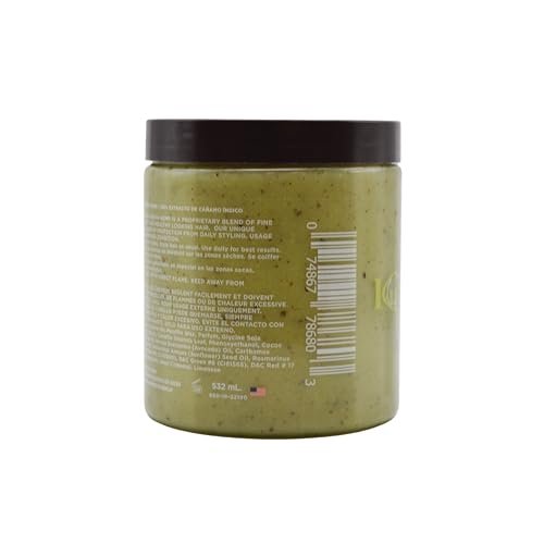 Kuza 100% Indian Hemp Hair & Scalp Treatment – Jumbo Size 18 oz for Dry Hair & Scalp Health - görsel 8