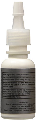 Clubman Nick Safe Styptic Powder - 0.25 oz Bottle for Fast Nosebleed & Shaving Nick Relief - görsel 4