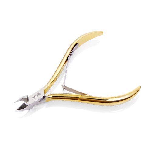 Nghia Hard Steel Cuticle Nipper C-118 (Previously D-501) – Professional Gold Cuticle Nippers - görsel 5