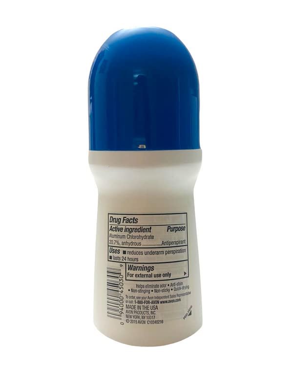 Avon On Duty 24 Hour Sport Deodorant - 5-Pack (1.7 oz Each) Long-Lasting Protection Avelisse