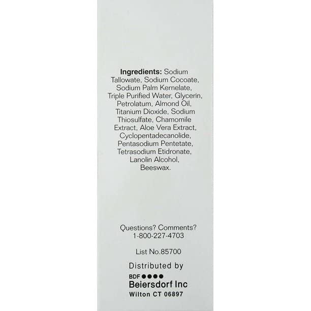 Basis Sensitive Skin Cleansing Bar – Gentle Hypoallergenic Soap for Sensitive Skin (4 oz, Pack of 6) Avelisse