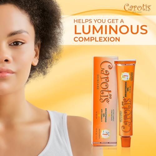 CAROTÏS Brightening Gel - Fade Dark Spots on Face, Armpit, Knees, Hands & Body | Even Skin Tone with Carrot Oil & Alpha Arbutin | 1 fl oz - görsel 12