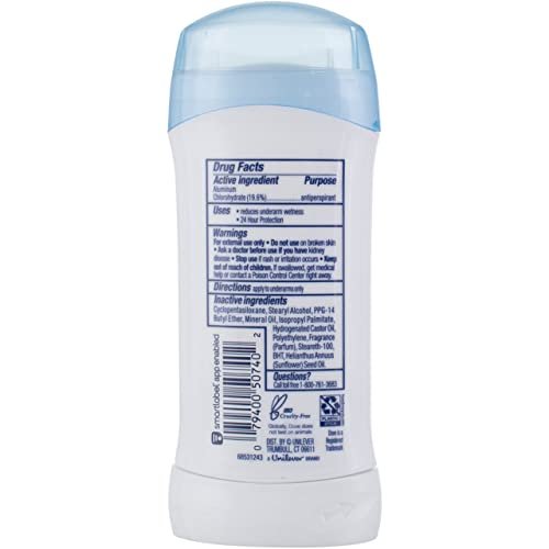 Dove Antiperspirant Deodorant for Sensitive Skin, 2.6 oz - Gentle & Effective Protection - görsel 6