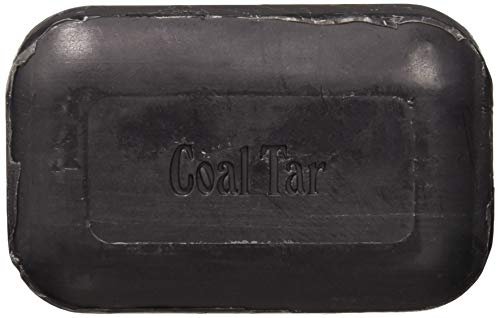 Soap Works Coal Tar Bar Soap – 6 Count, Therapeutic Skin Care for Psoriasis & Eczema Avelisse