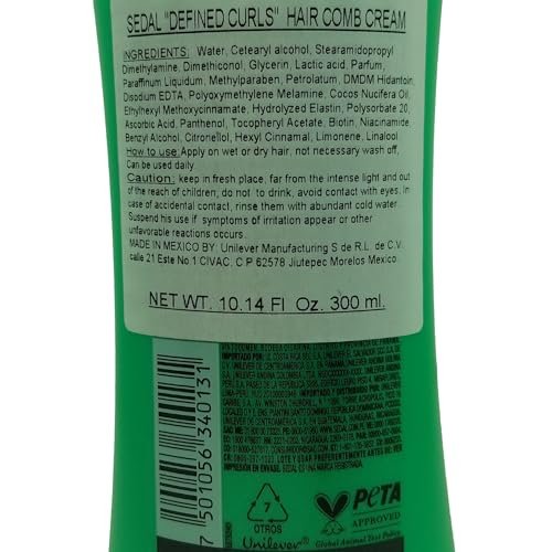 Sedal Rizos Definidos 3-Piece Set – Shampoo, Conditioner & Styling for Defined Curls Avelisse