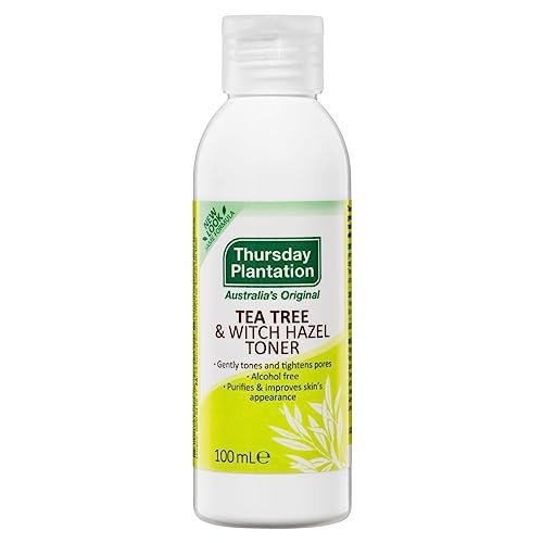 Thursday Plantation Tea Tree & Witch Hazel Toner - 100ml / 3.38oz - Natural Astringent for Clear, Balanced Skin - görsel 2