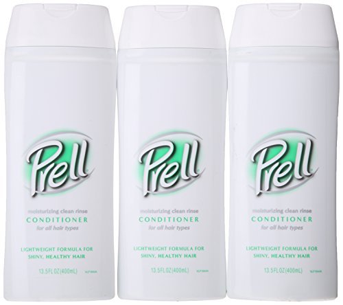 Prell Moisturizing Clean Rinse Conditioner 13.5 Fl Oz - 3 Pack Avelisse