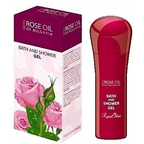 Regina Floris Bath and Shower Gel with 100% Pure Bulgarian Rose Oil – 230ml - görsel 2