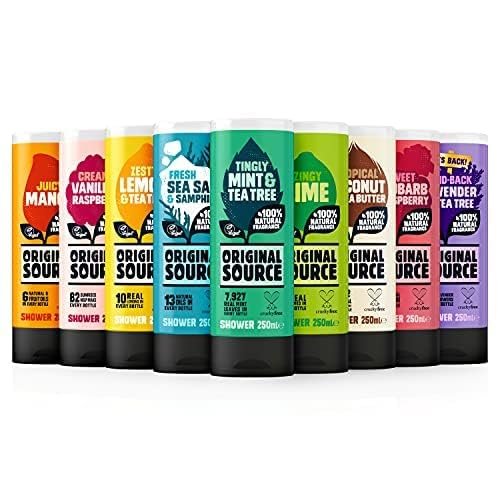 Original Source Tea Tree & Mint Shower Gel 250ml (Pack of 6) Avelisse