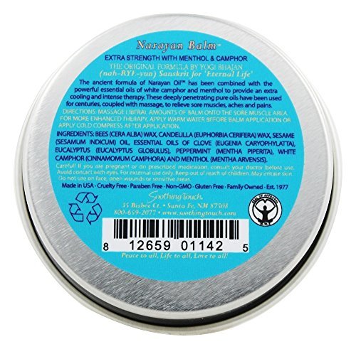 Soothing Touch Narayan Balm X-Strength, 1.5 oz (Pack of 6) - Maximum Relief for Aches & Pains - görsel 4