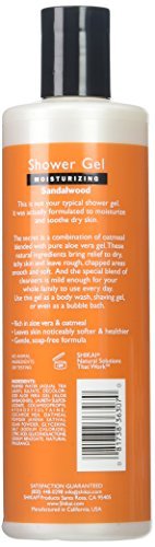Shikai Sandalwood Shower Gel - 12 oz | Natural Body Wash for Men & Women - görsel 4