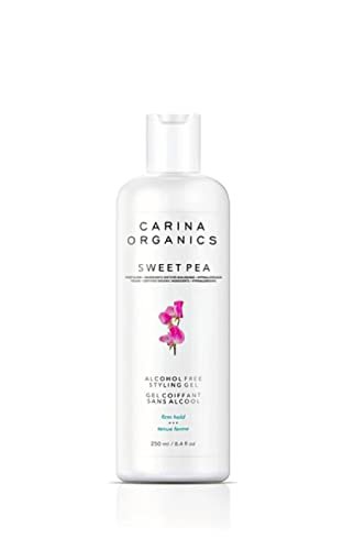 Carina Organics Sweet Pea Alcohol Free Styling Gel Firm Hold - 250ml / 8.4 fl oz Avelisse