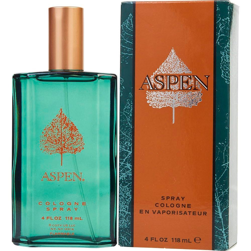 Aspen by Coty Cologne Spray 4 oz (Pack of 2) – Fresh & Woody Men's Fragrance - görsel 4