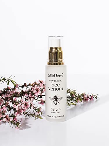 Wild Ferns New Zealand Bee Venom Serum with Manuka Honey – Anti-Aging Face Serum, 1.69 Fl Oz Avelisse