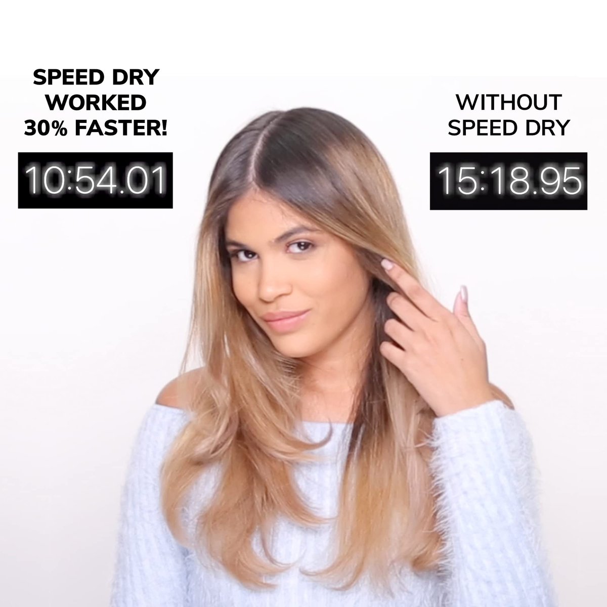 COLOR WOW Speed Dry Blow Dry Spray – Cut Blow Dry Time by 30% | Heat Protectant & Anti-Breakage | Cruelty-Free & Gluten-Free Avelisse