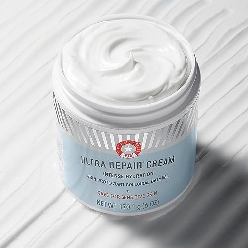 First Aid Beauty Ultra Repair Cream - Intense Hydration Face & Body Moisturizer with Whipped Colloidal Oatmeal - Clinically Proven to Strengthen Skin Barrier in 7 Days - Helps Relieve Eczema, 1 oz - görsel 18