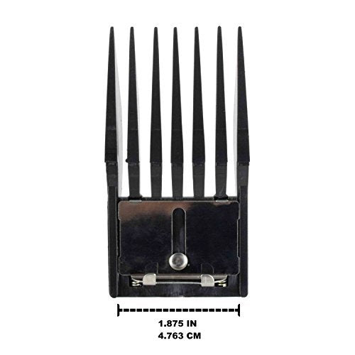 Miaco 1 & 1/4" #10 Universal Clipper Guide Comb - Black, 1 Pack - görsel 10