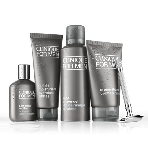 Clinique For Men Aloe Shaving Gel - Oil-Free Formula Softens Beard for Smooth, Close Shave, 4.2 Fl Oz Avelisse