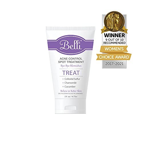 Belli Skincare Acne Control Spot Treatment - 0.5 Fl Oz - Vegan & Pregnancy-Safe Acne Spot Treatment for Face Avelisse
