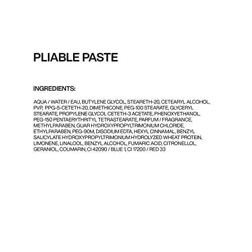 Redken Pliable Styling Paste - Flexible Medium Hold for All Hair Types, 5 oz Avelisse