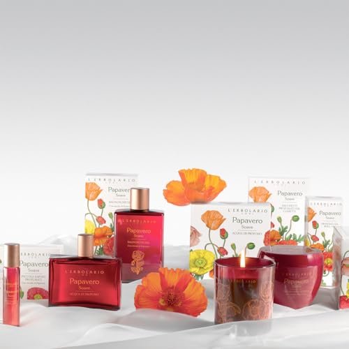 L'Erbolario Sweet Poppy Eau de Parfum - Floral Fragrance with Mandarin Orange, Red Poppy & Amber - 1.6 oz - görsel 12