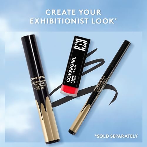 COVERGIRL Exhibitionist Lipstick Cream - Sultry Sienna 250 - Longwear Cream Lipstick, 0.12 oz - görsel 10