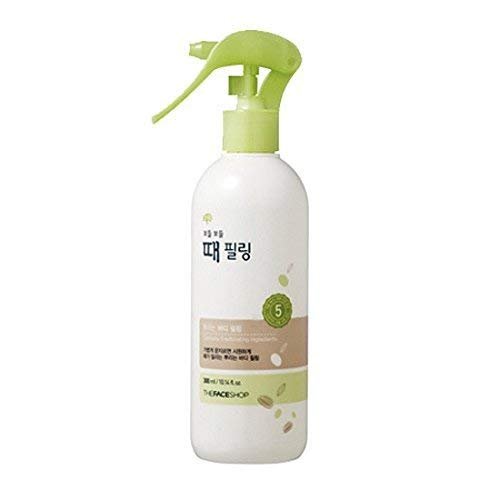 The Face Shop Smooth Skin Body Peel Spray - Gentle Exfoliating Mist for Dead Skin Removal, Korean Gommage Scrub, 10.1 Fl Oz Avelisse
