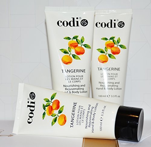 Codi Nourishing and Rejuvenating Hand & Body Lotion with Tangerine, 100ml (3.3 oz) – Pack of 3 - görsel 1