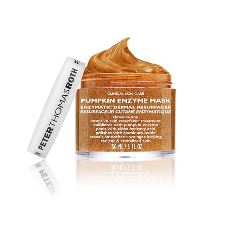 Peter Thomas Roth Pumpkin Enzyme Mask – Exfoliating Enzymatic Dermal Resurfacer for Dullness, Fine Lines & Uneven Skin Tone, 5 Fl Oz Avelisse