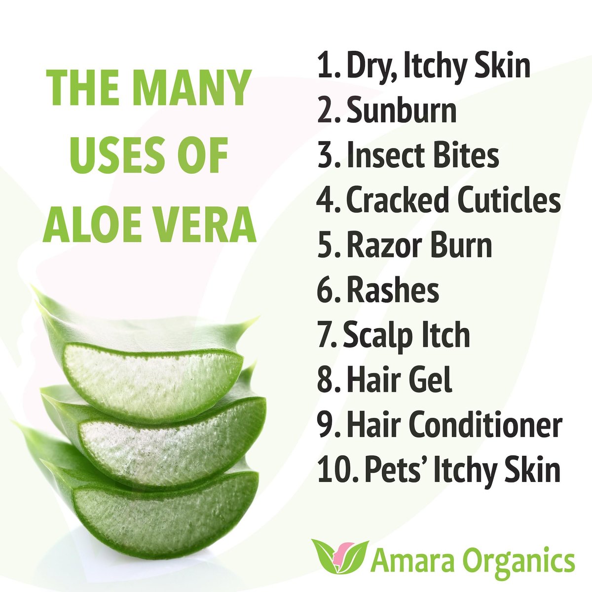 Organic Aloe Vera Gel for Skin, Face, Body, After Sun Care - USDA Certified Organic, 12 fl. oz. Avelisse