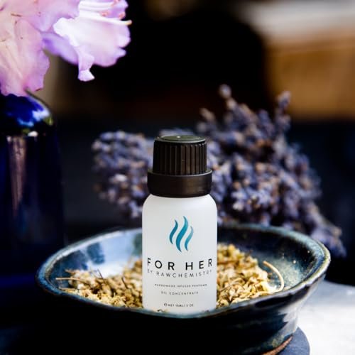RawChemistry for Her - Pheromone Infused Perfume Oil - Elegance, Extra Strength (15ml Concentrate) Avelisse