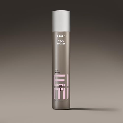 Wella Professionals EIMI Stay Firm Workable Finishing Hairspray – 24H Firm Hold, Fast Drying, Humidity Resistant, UV & Heat Protectant (9 oz) Avelisse