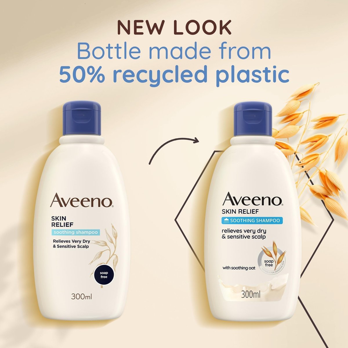 Aveeno Skin Relief Soothing Shampoo – Gentle Daily Cleanse for Sensitive Scalps, 10.14 fl oz Avelisse