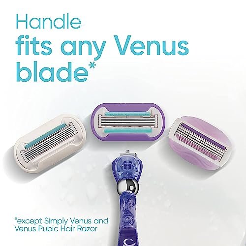 Gillette Venus Swirl Women's Razor 6 Count - Smooth, Close Shave with Flexible Head Avelisse